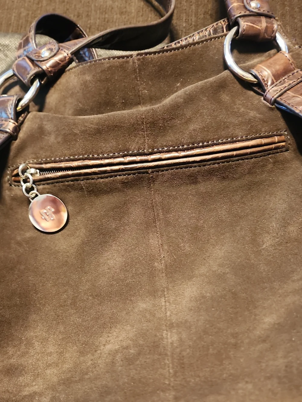 Donald J Pliner Large Hobo Handbag